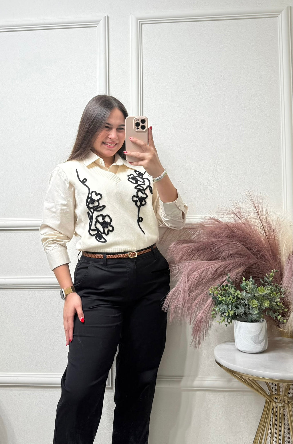 Ivory Doble Blouse