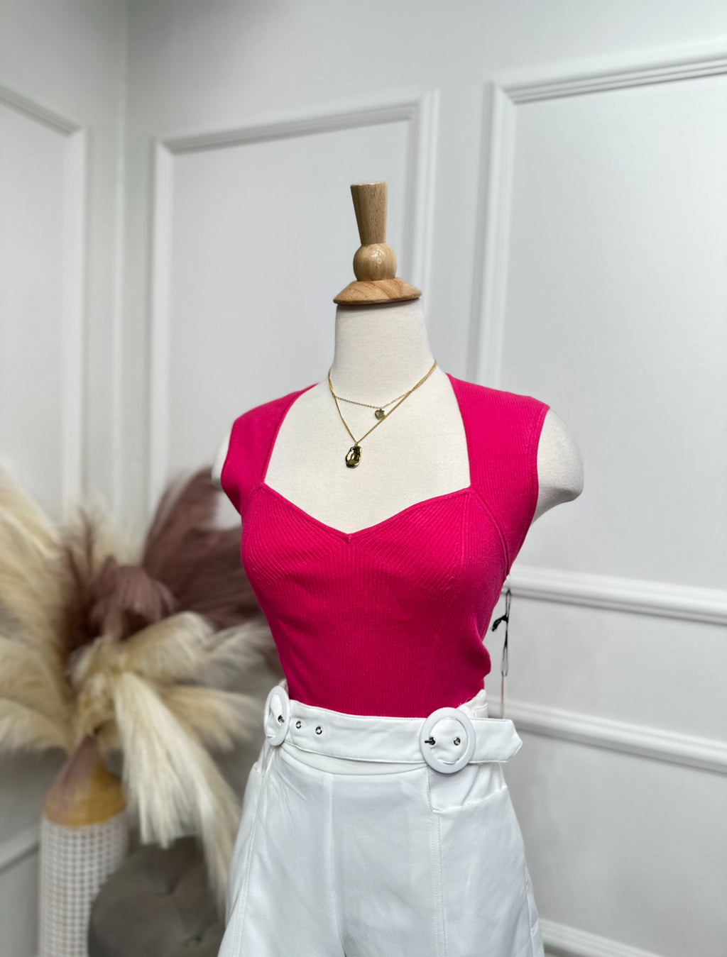 Pink top
