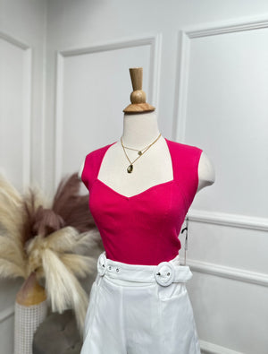 Pink top