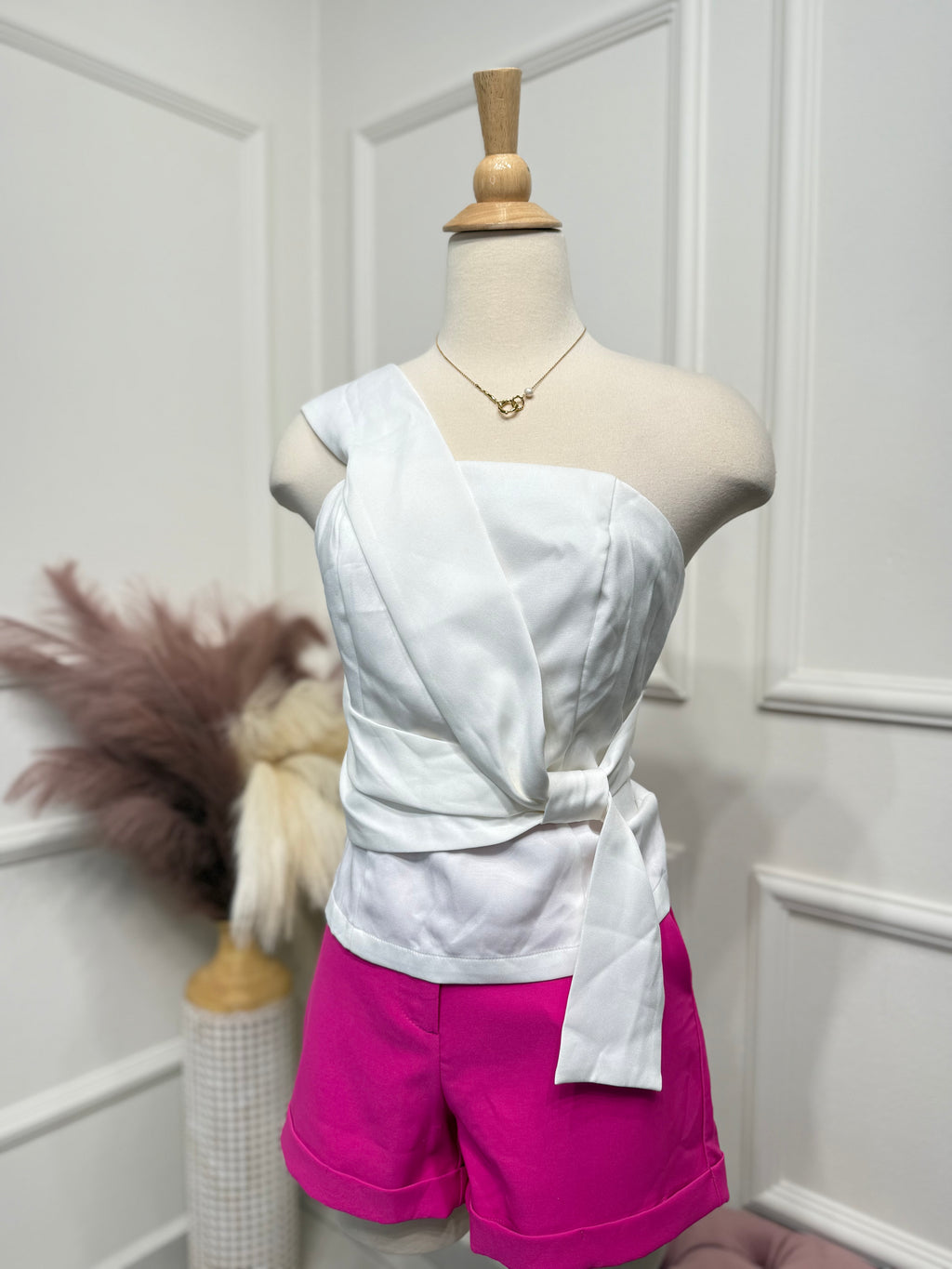 White elegant blouse
