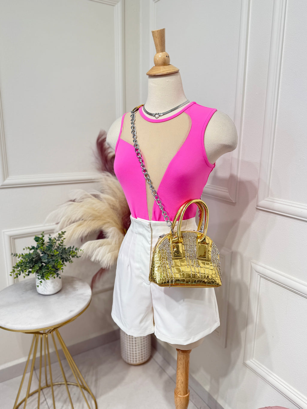 Pink Bodysuit