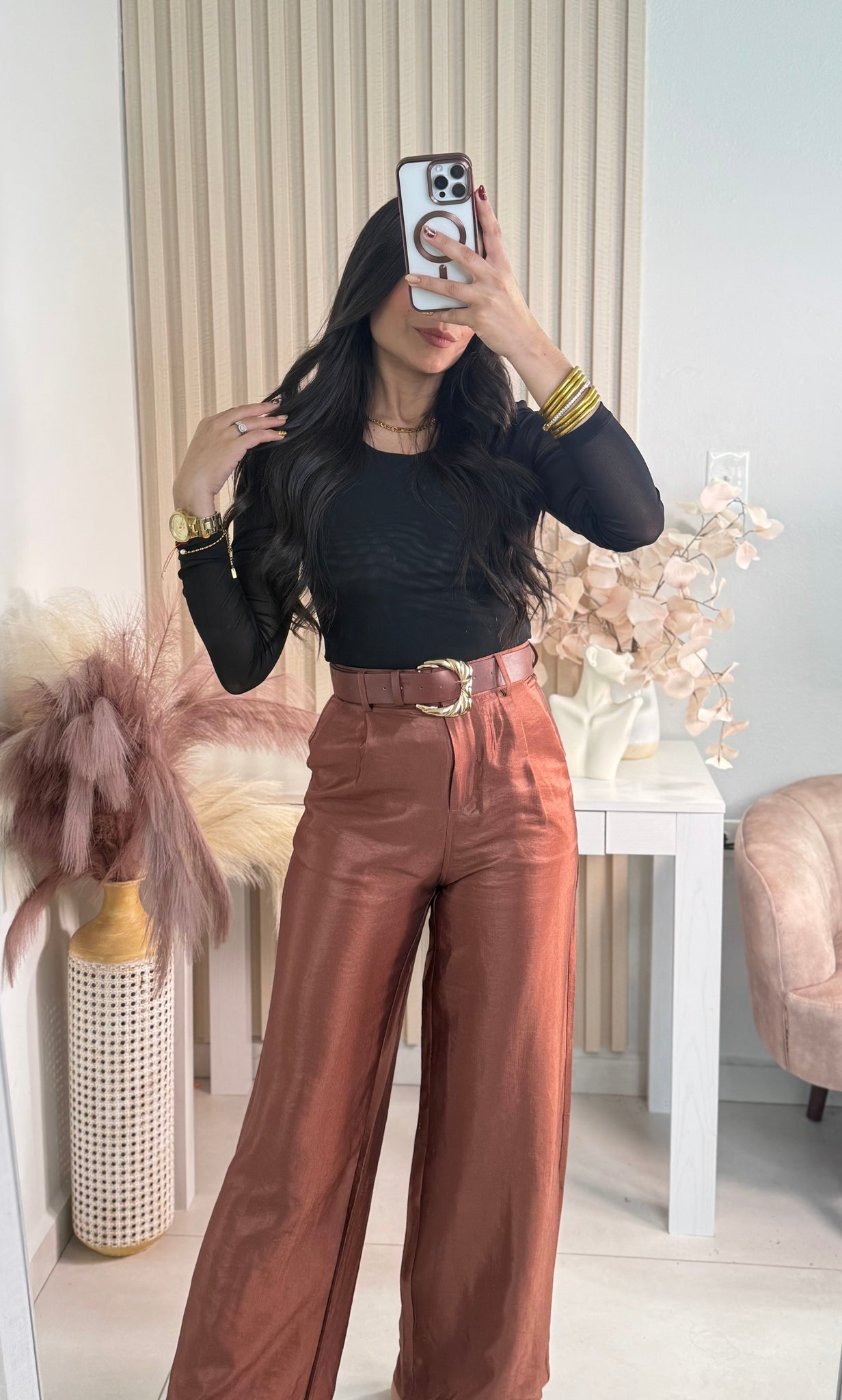 Copper pant