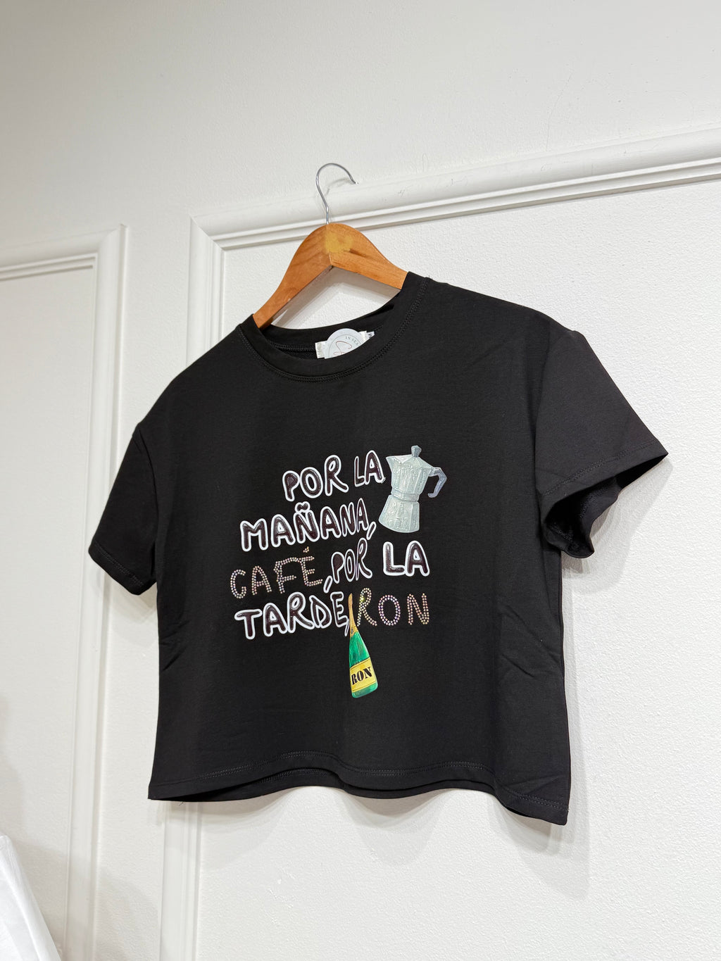 Café y Rum black shirt