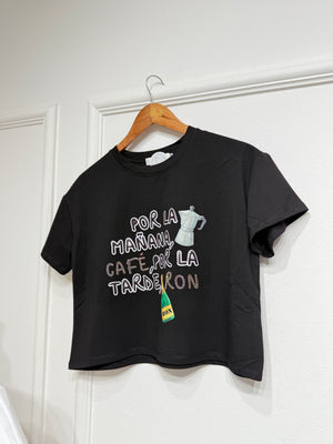 Café y Rum black shirt