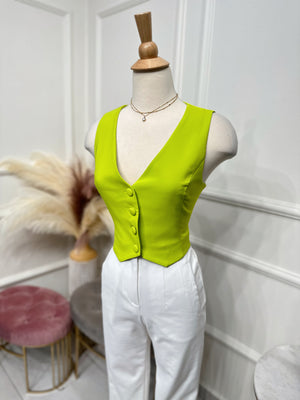 Green top vest