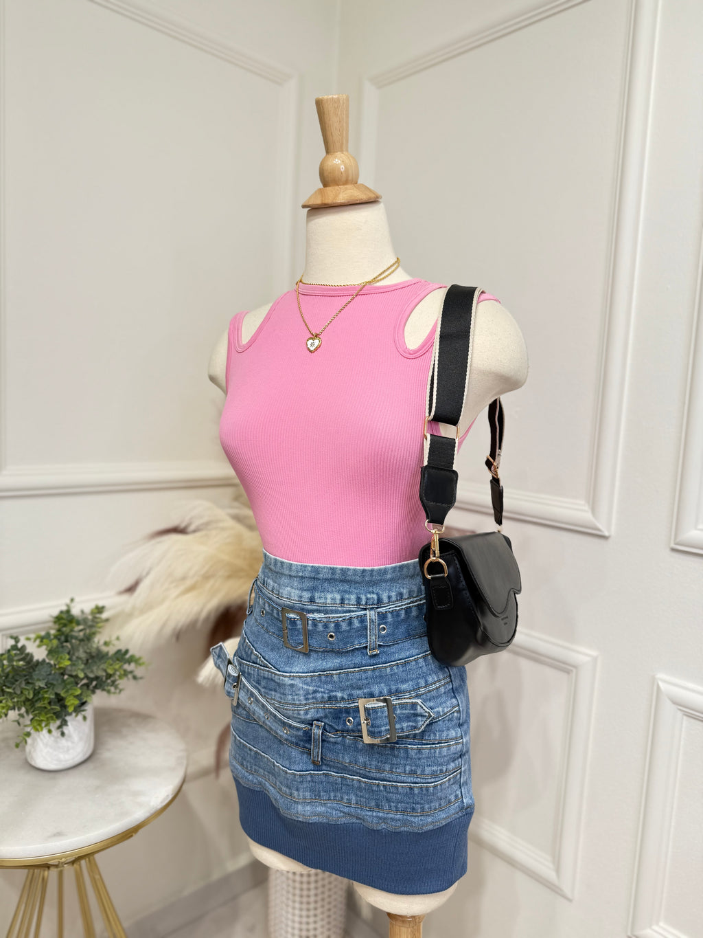 Basic pink top