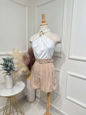 Cream Short