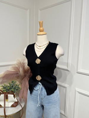 Black Shells Top