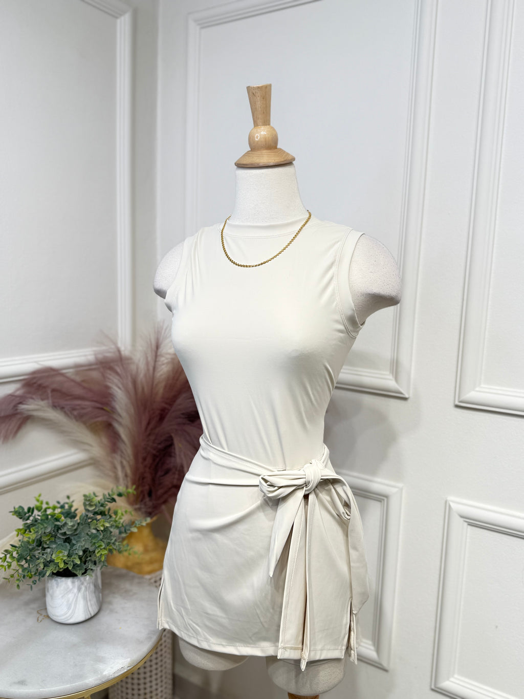 Ivory Sport Romper