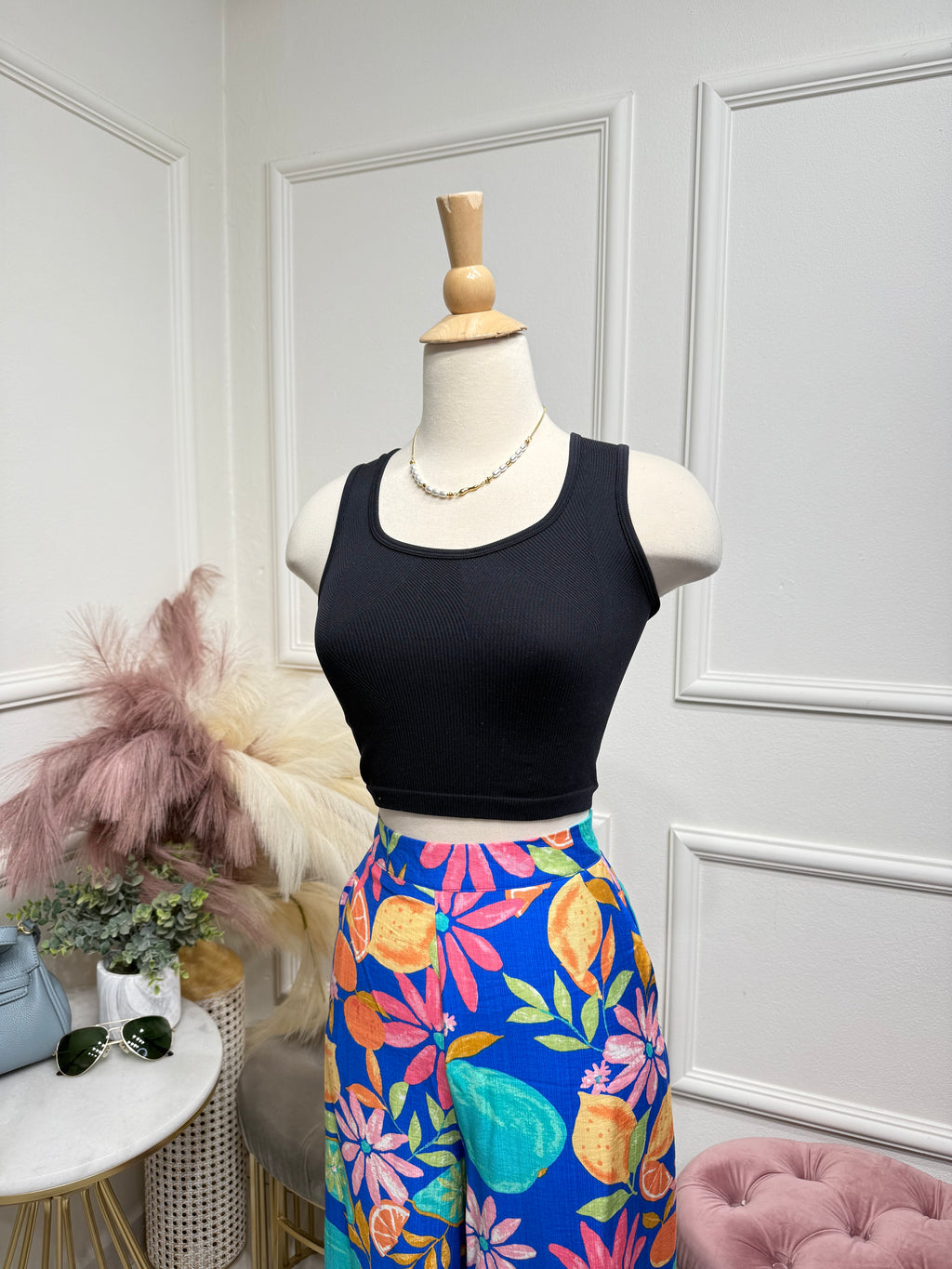 Black top basic Onesize
