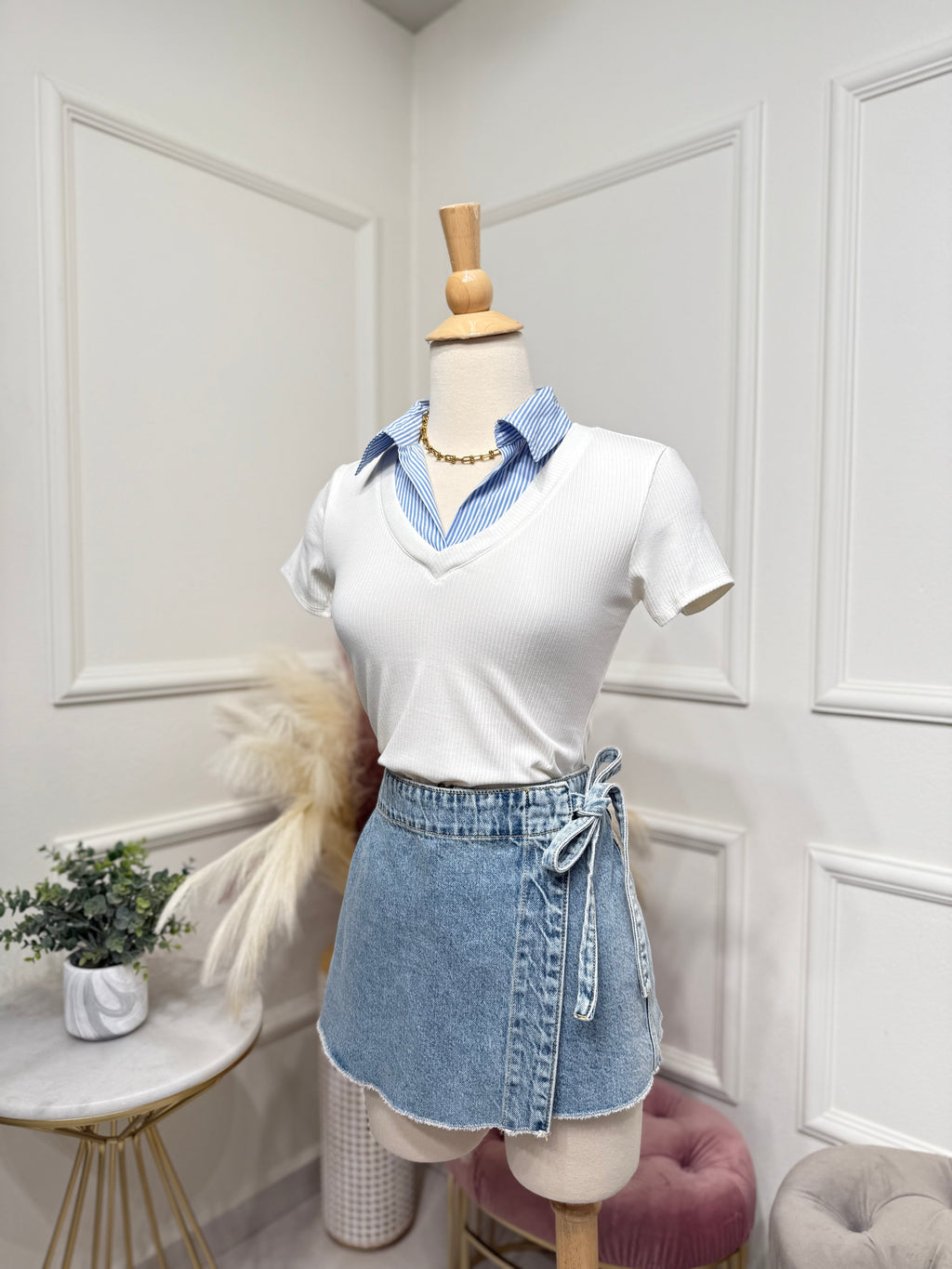 White blouse