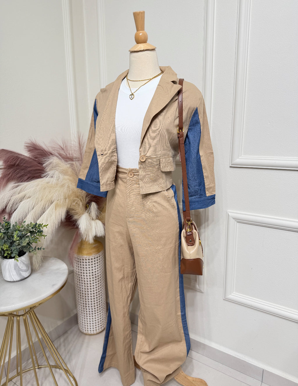 Mocha & Denim Set