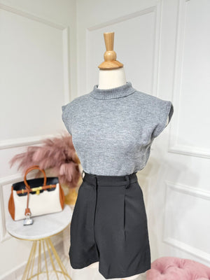 Grey Top Sweater