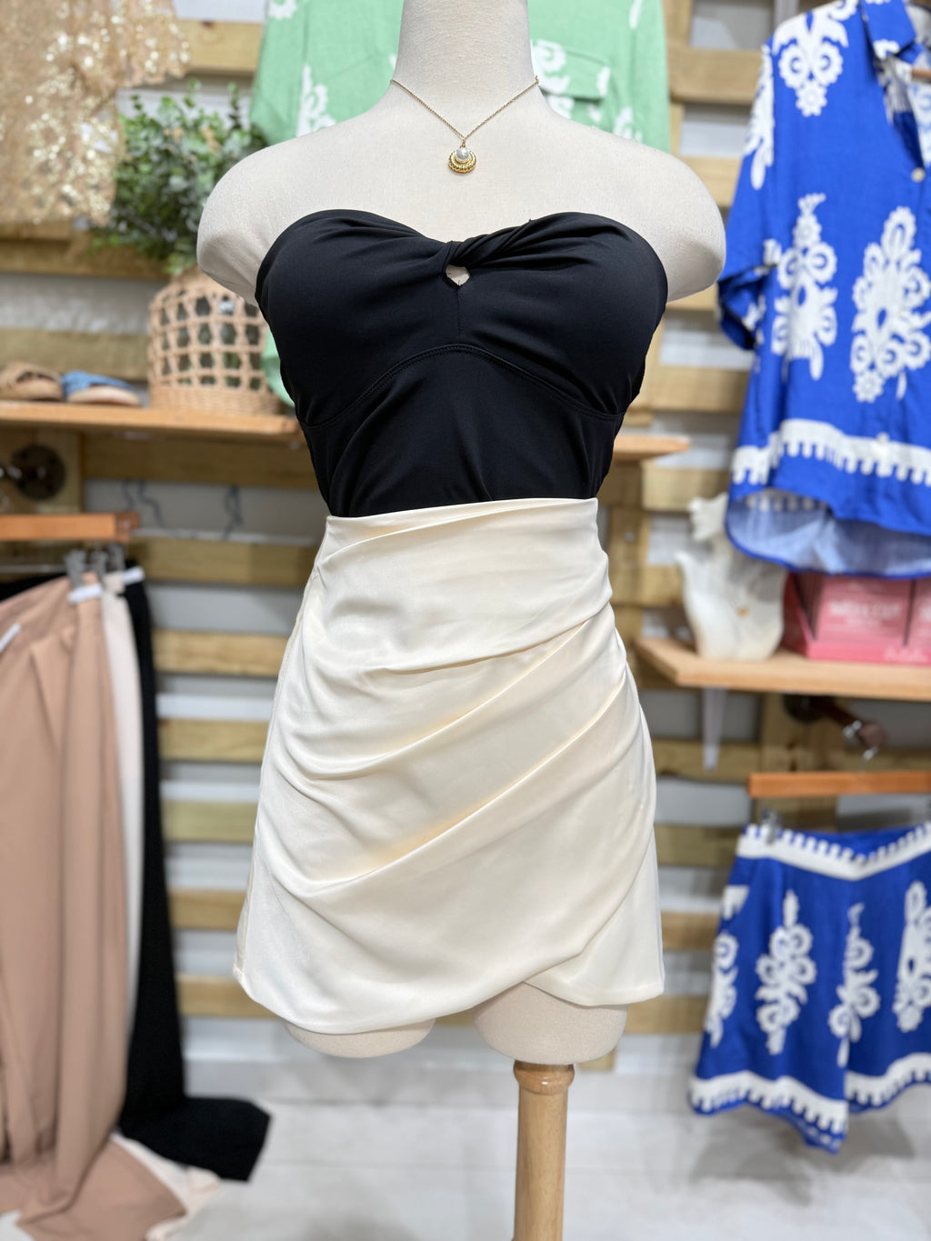 Off White Skirt