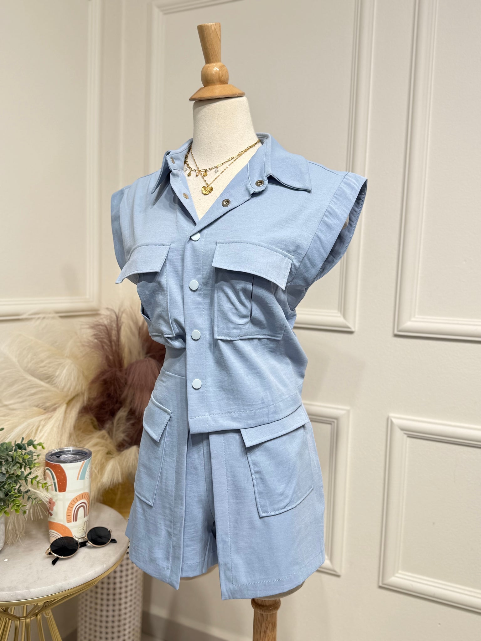Blue Cargo Set