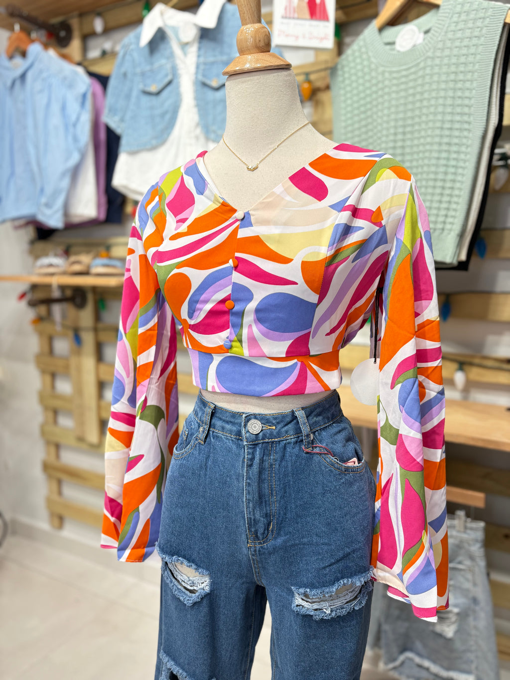 Color blouse
