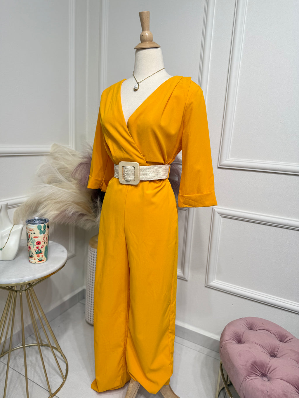 Yellow Jumpsuit