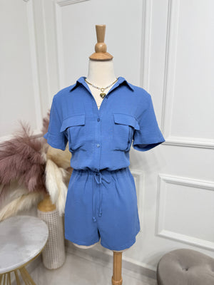 Blue Romper
