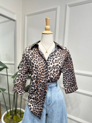 Animal Print Blouse