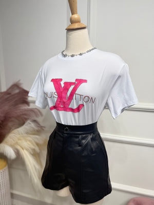 LV Inspired blouse