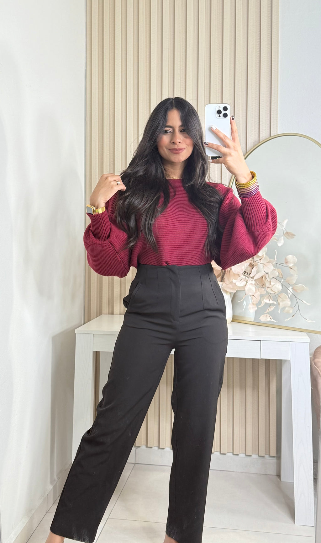Black trending pant