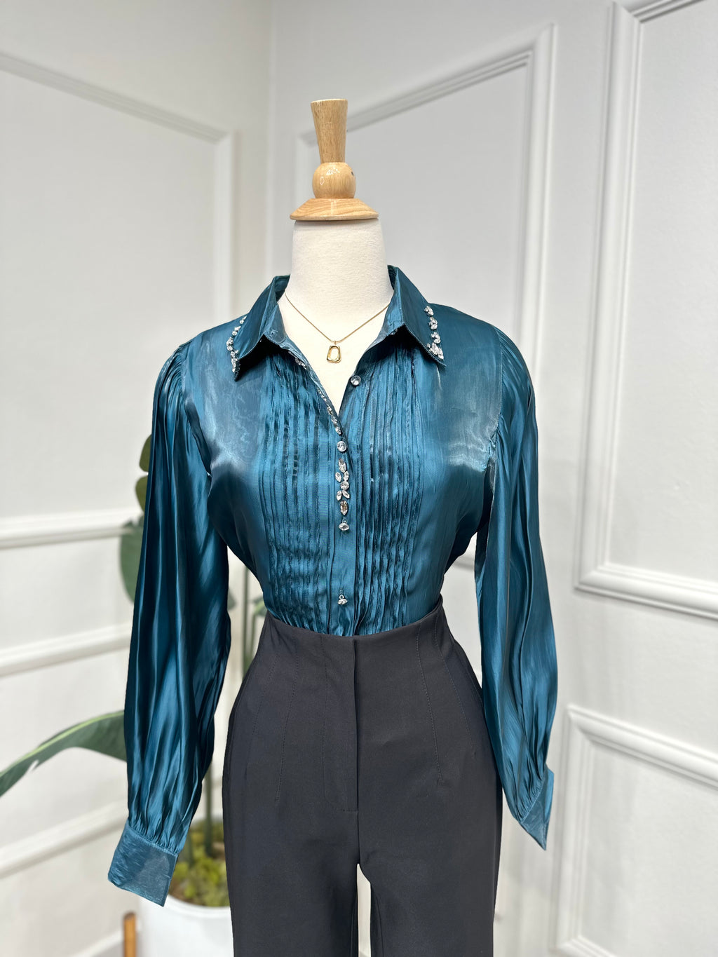 Green Akua Blouse