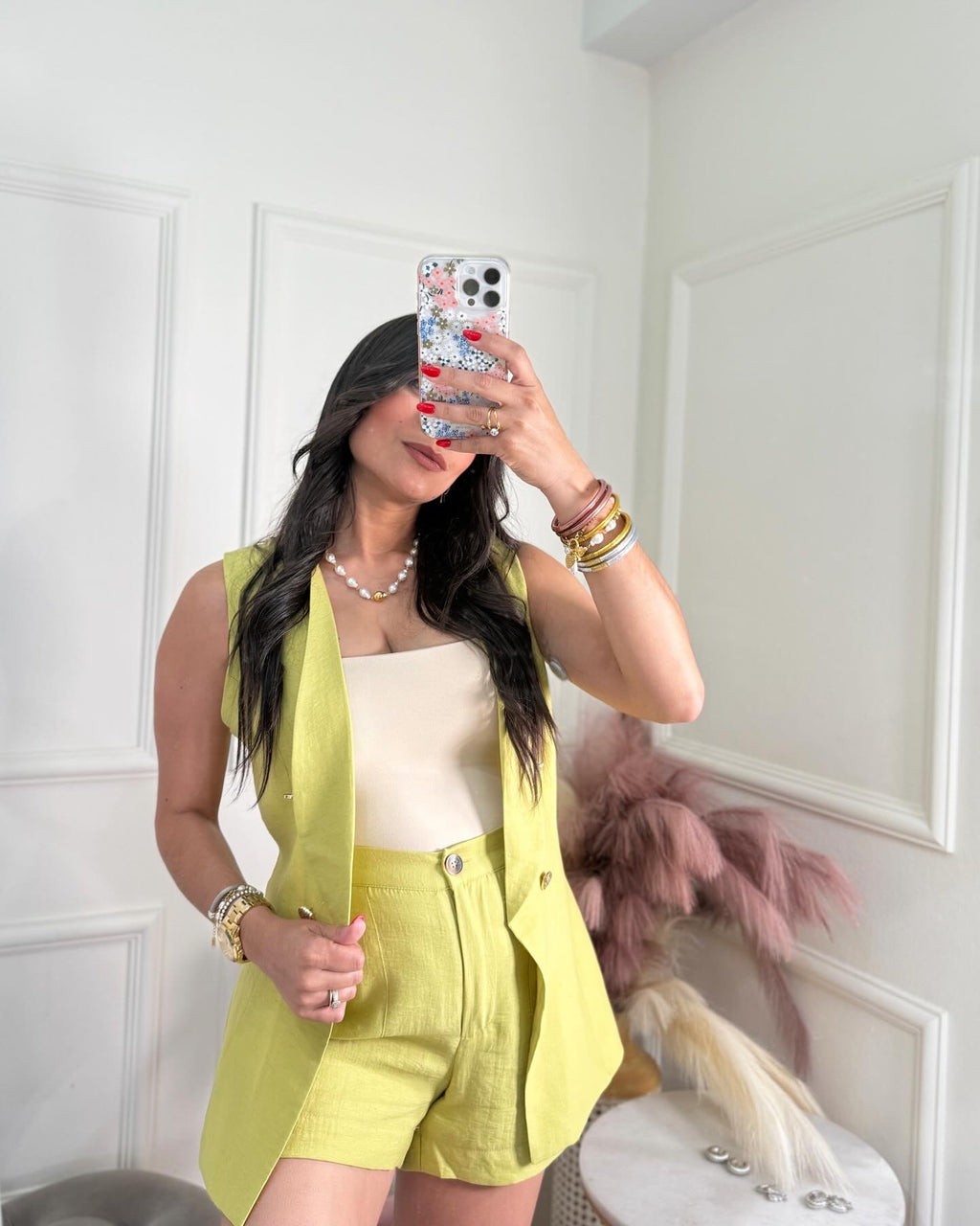 Olive vest