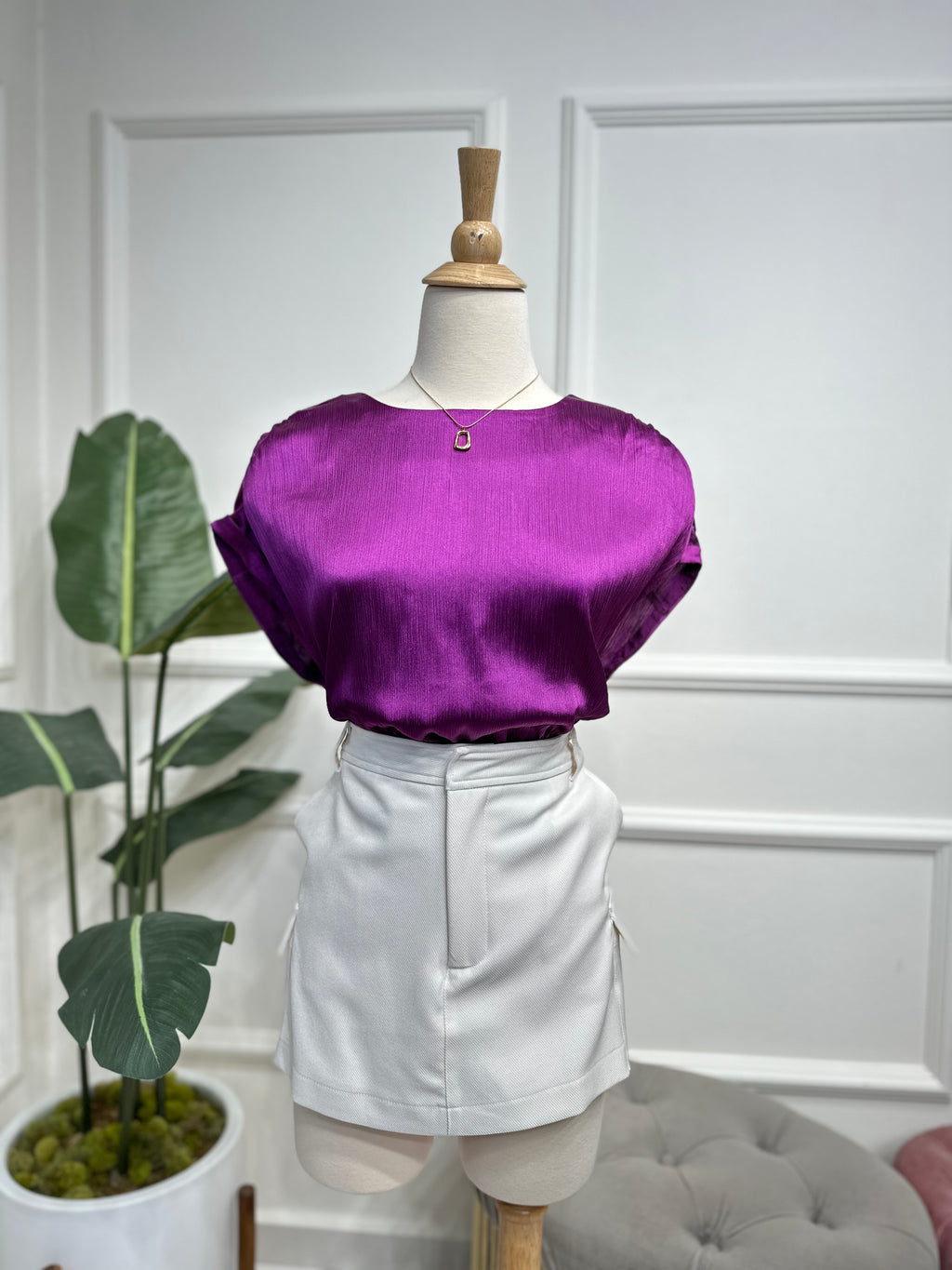 Violet Blouse