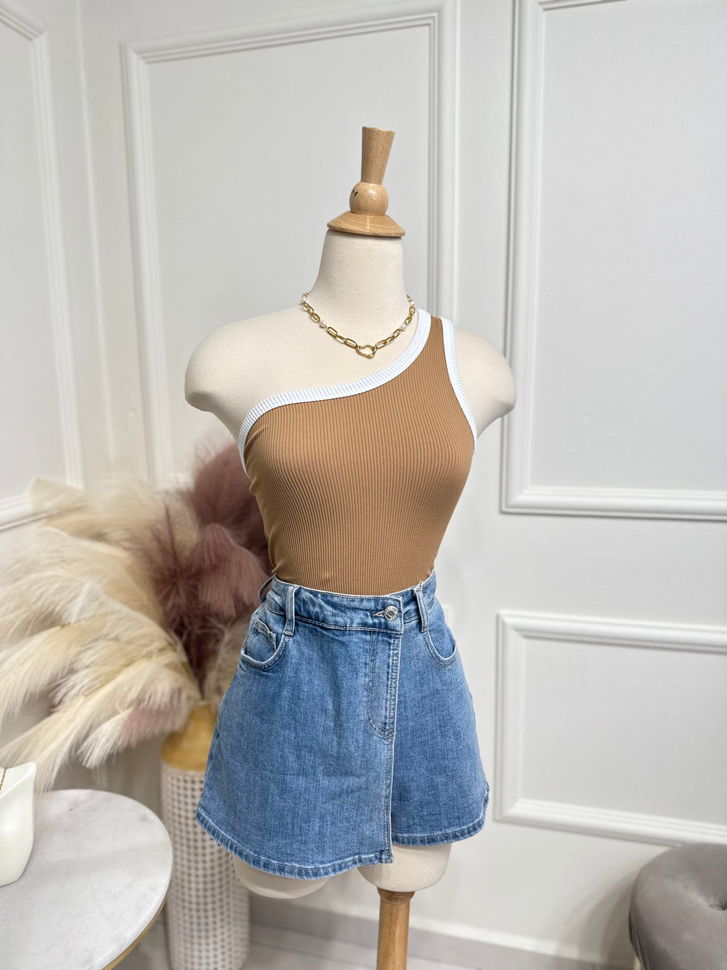 Basic Top Camel Onesize