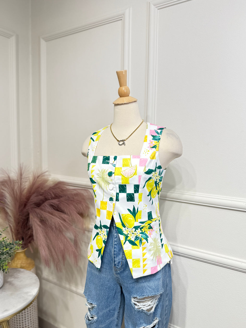 Fashion Lemon Vest