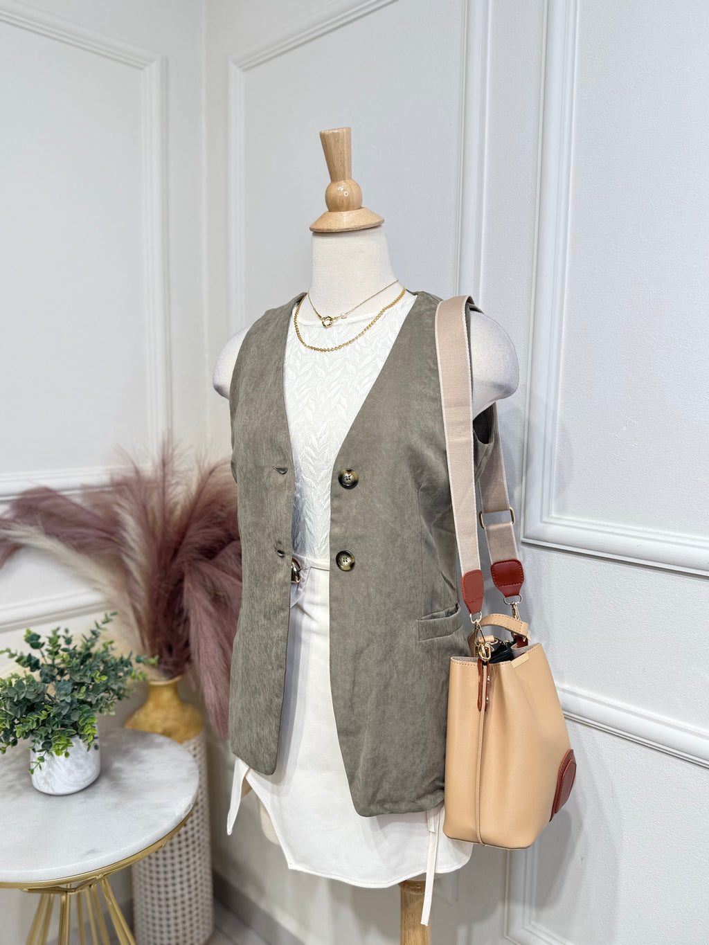 Olive Vest