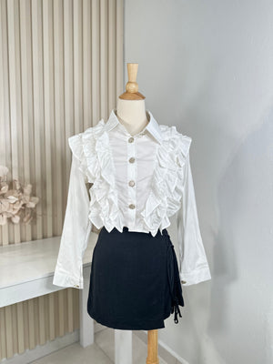 White elegant blouse