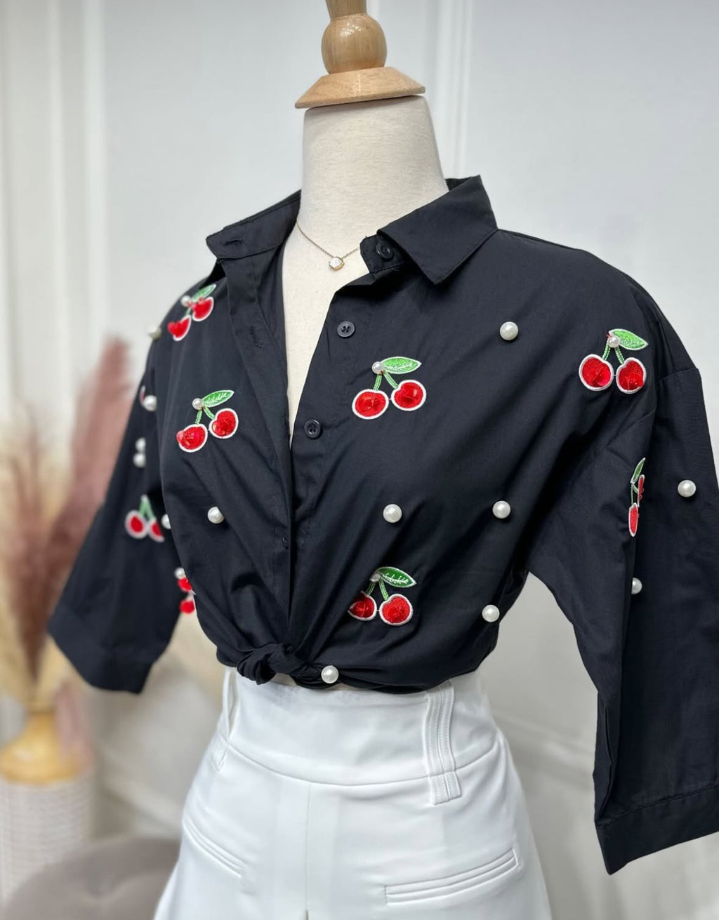 Cherry blouse