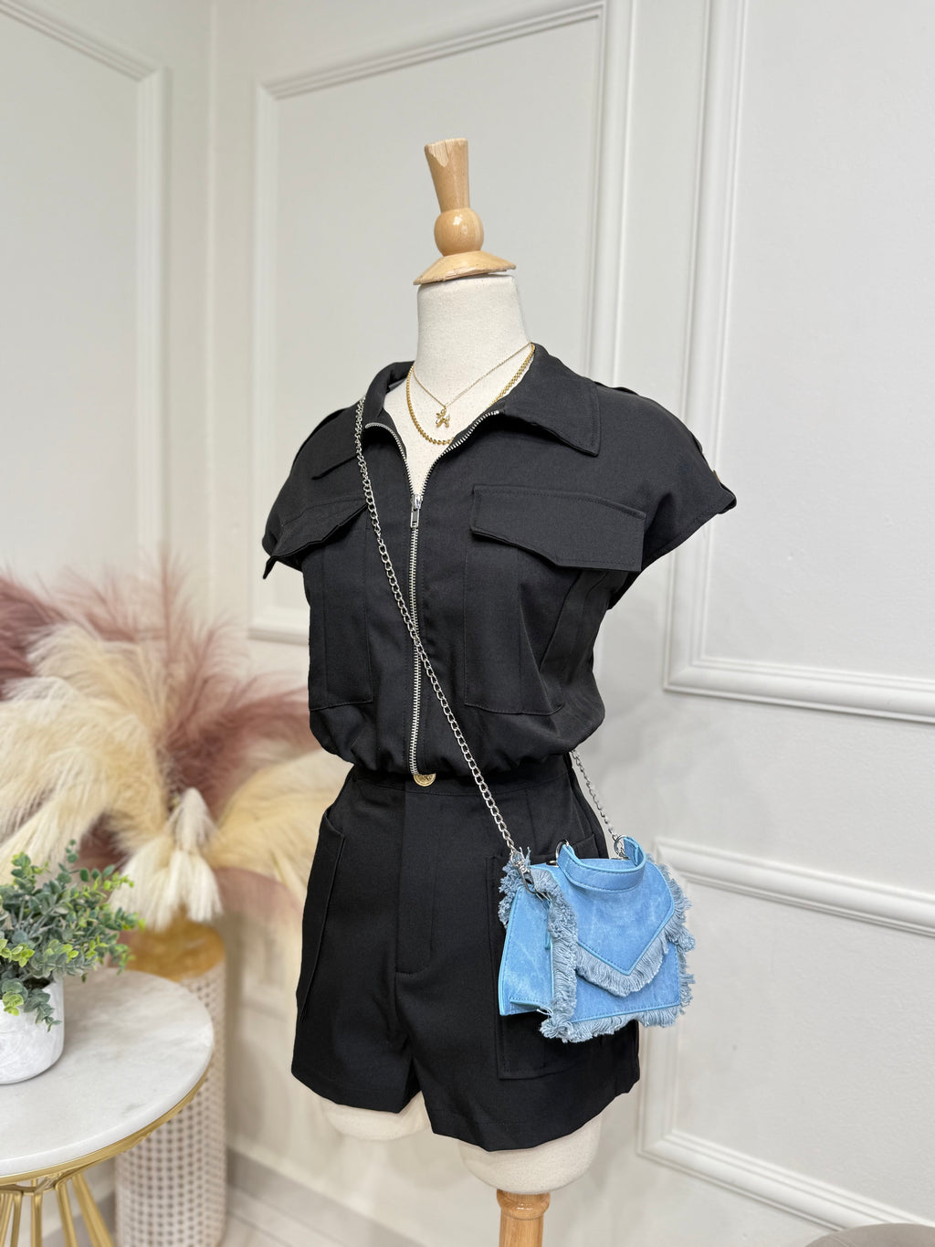 Casual black set