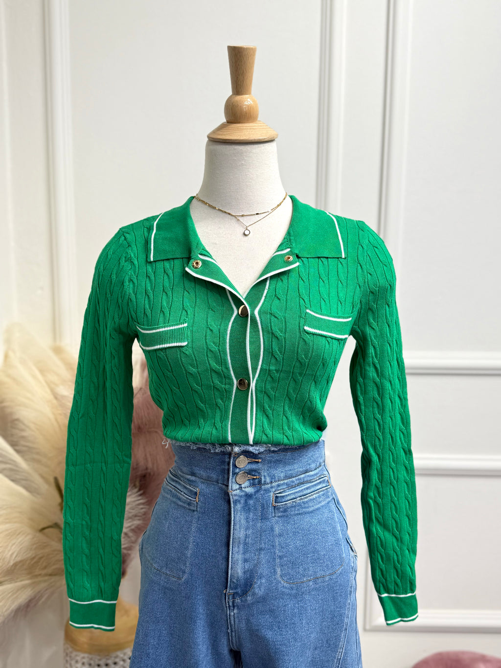 Green Sweater