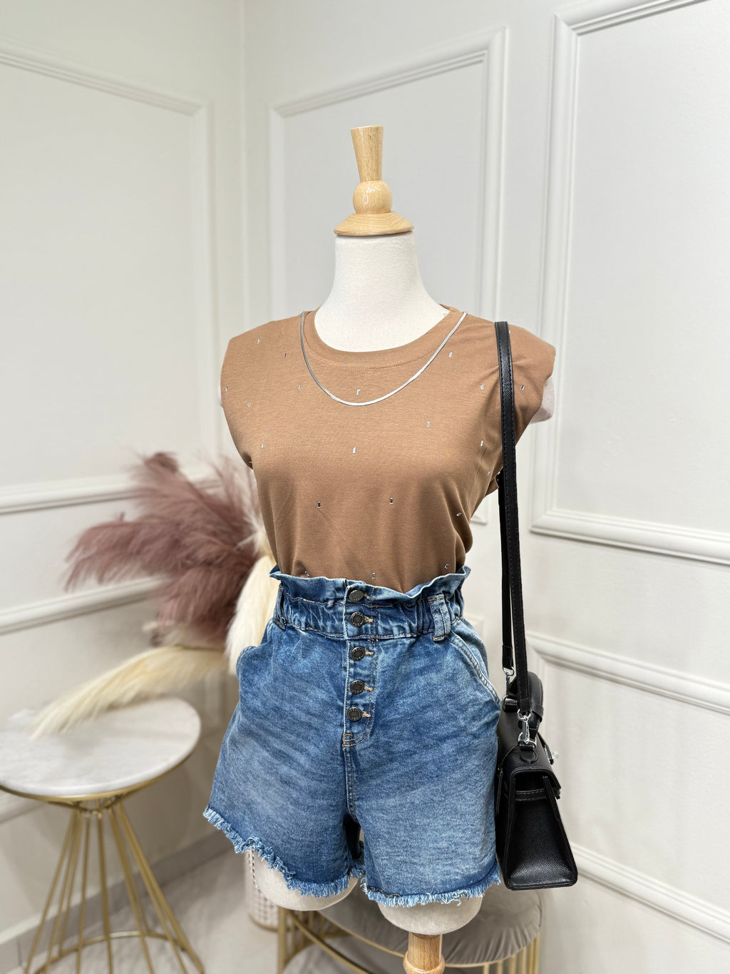 Denim short