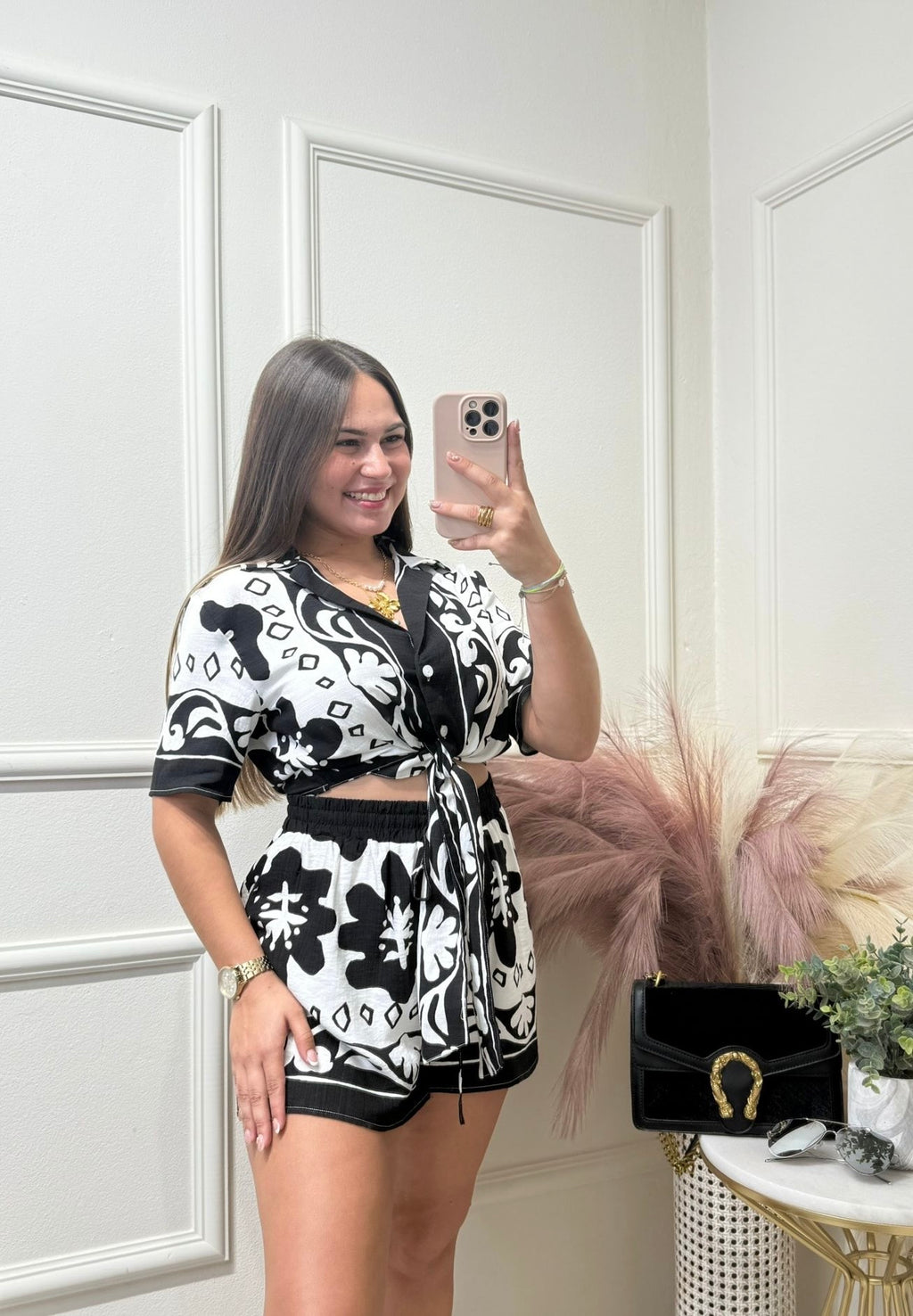 Black Fancy boho set
