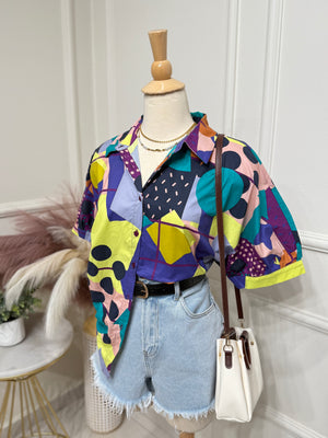Abstract Blouse