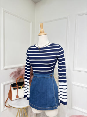 Navy sweater