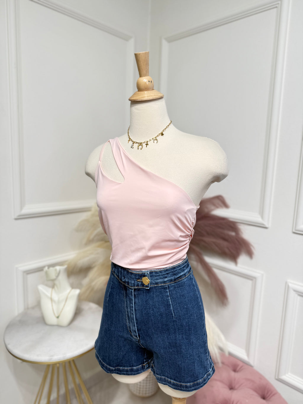 Pink top