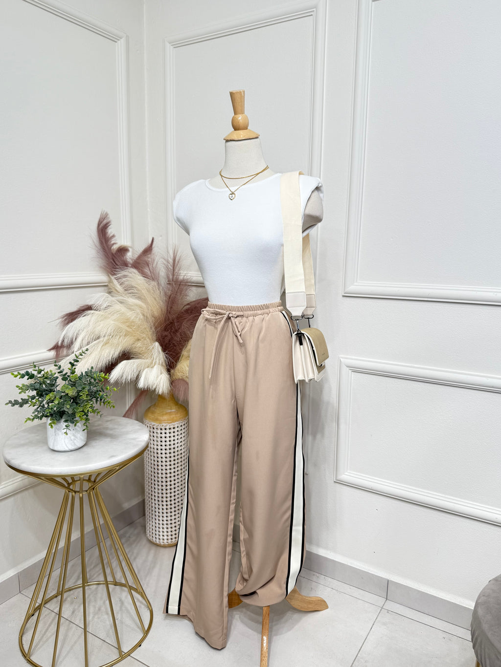 Cream pant