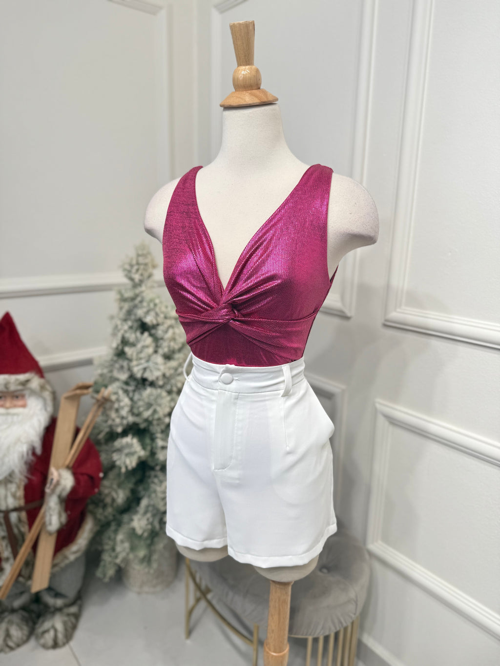 Bodysuit pink top