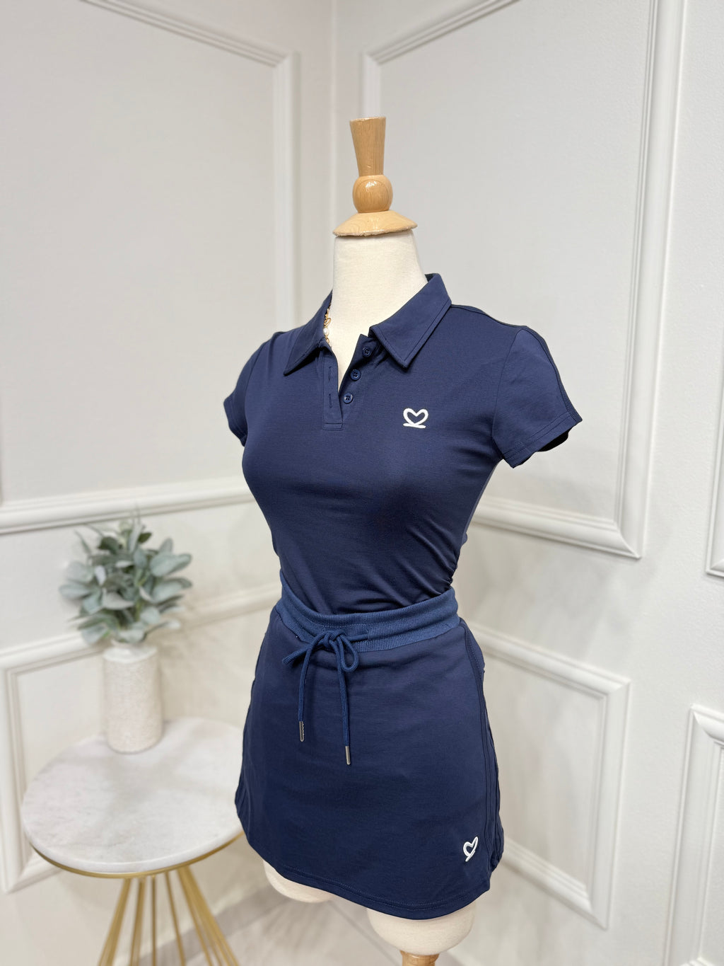 Hearts set navy
