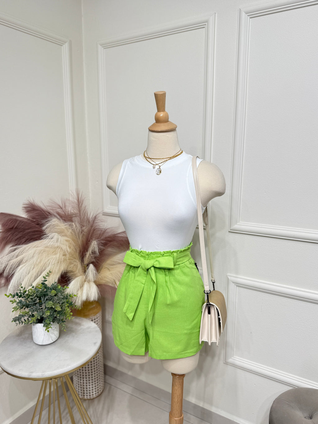 Green short