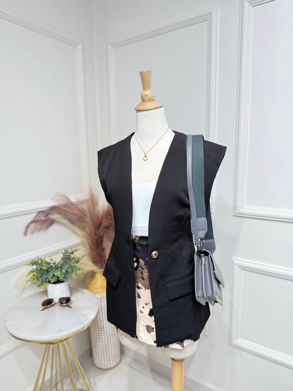 Black vest