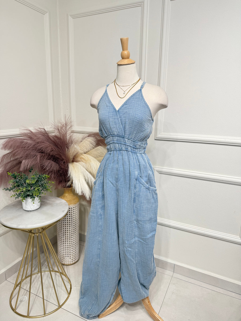 Denim Jumpsuit