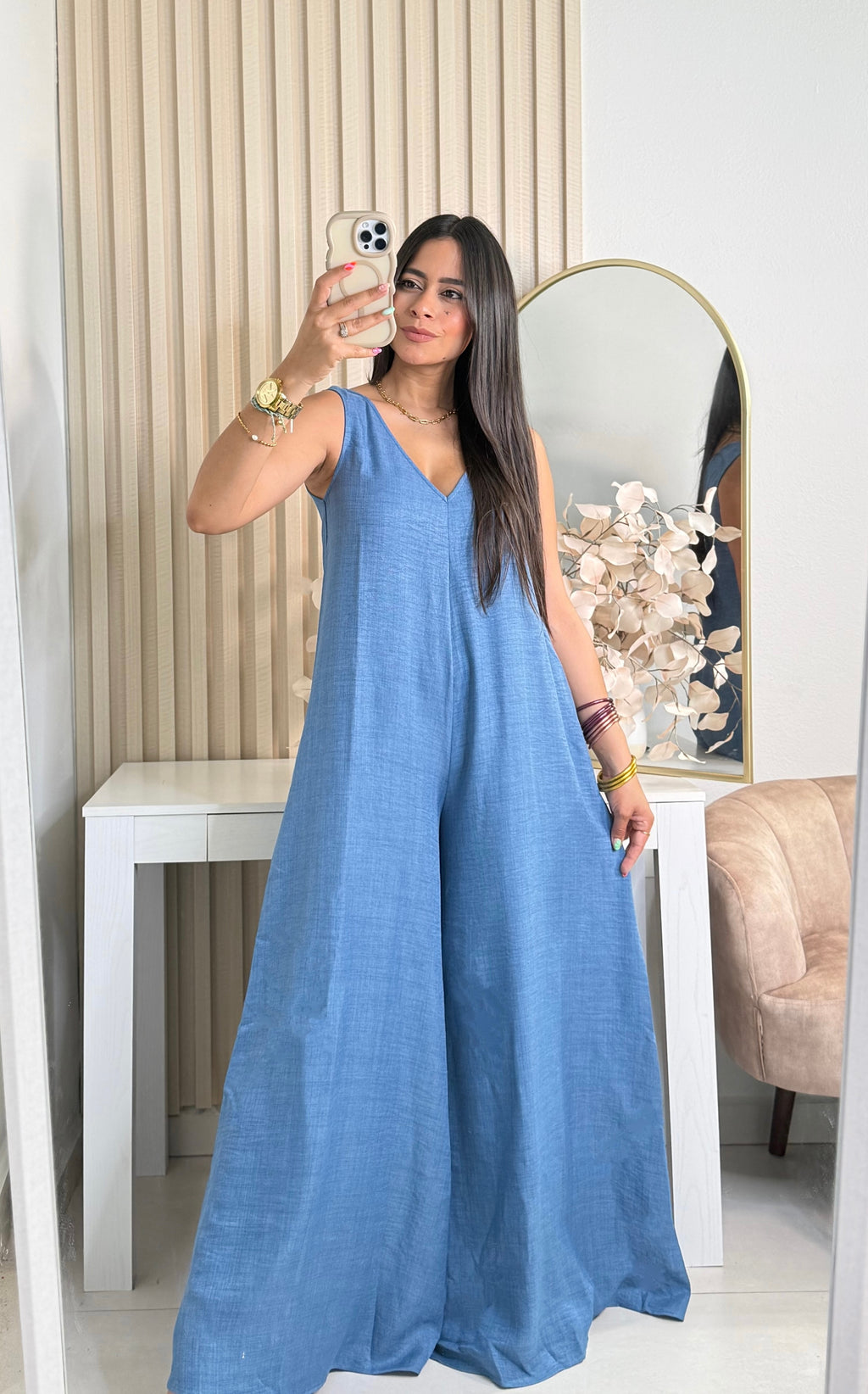 Denim Jumpsuit