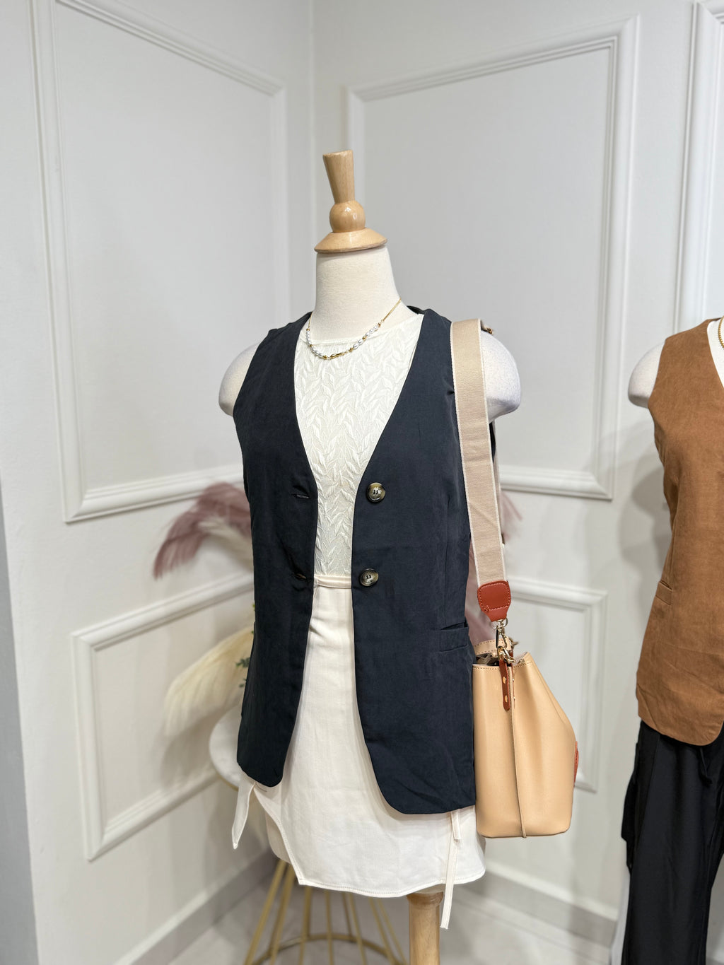 Black vest