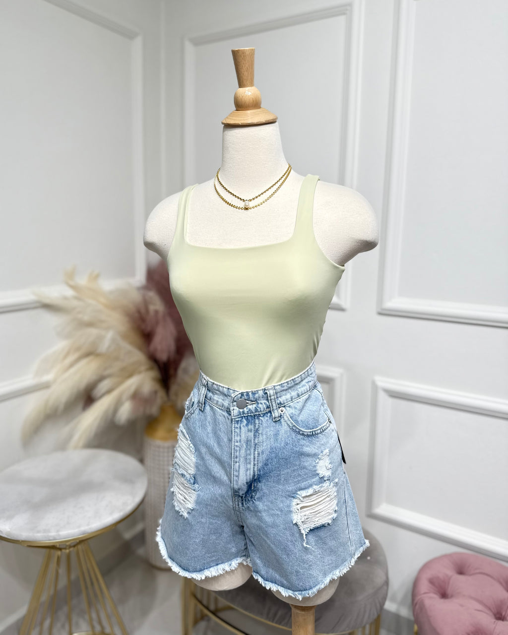 Light Denim short