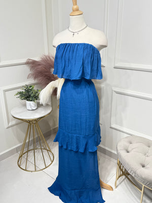 Blue dress